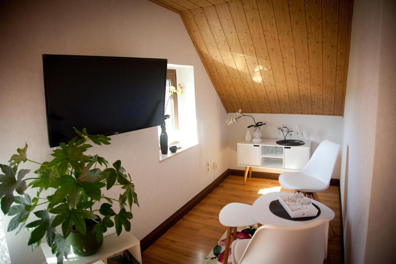 Gaestezimmer Im Gruenen Haus Apartment Thum Ngoại thất bức ảnh